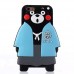 iPhone 6 6s 4.7 - 3D Silicone Soft Cartoon Cute Protective Phone Cover Case - Black Bear in Blue Suit